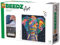 SES Creative 06012 Beedz Art - Elefanten-Fantasie Bügelperlen Set – 5000 Perlen, 4 Stecktafeln, Kreativset für Kinder ab 12 Jahren