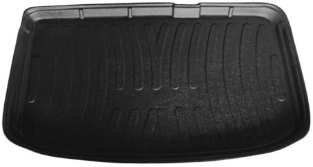 OMAC Kofferraumwanne Laderaumwanne kompatibel mit Nissan Micra 2010-2017 Gummi TPE Schwarz
