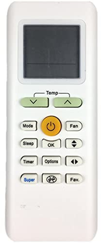 General - Mando a distancia para RG70A/BGEF RG70E/BGEF RG70C/BGEF RG70C1/BGEF RG70E1/BGE RG70E/BGE RG70C/BGE para aire acondicionado Midea