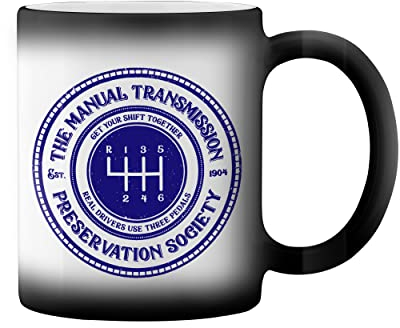 Get Your Shift Together Real Driver Use Three Pedals Black Magic Tasse Mug