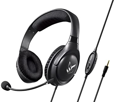 CREATIVE Sound Blaster Blaze V2 Over-Ear-Gaming-Headset mit abnehmbarem Noise-Cancelling-Mikrofon, Lautstärke- und Mikrofon-Stummschaltung für PC/Mac/Konsolen