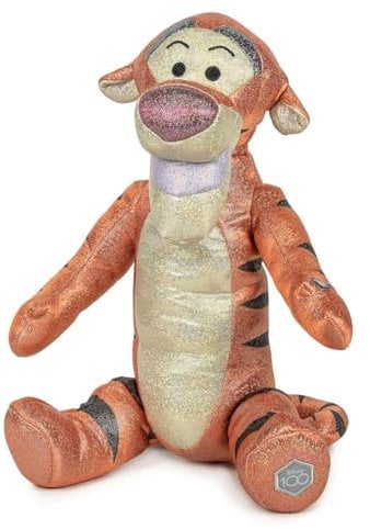 DISNEY 100 YEARS Tigger Plüsch - Glitter & Sound, 30 cm