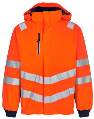 FE Engel Safety Pilotenjacke, Herren Warnschutzjacke Klasse 3