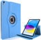 KONDUWANA 10.9 Inch iPad 10th Generation Case 2022 | iPad 10th Gen Premium PC and PU Leather 360° Rotate Case (Sky Blue)