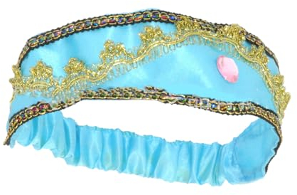 Serre-tête Jasmin pour filles avec grand cristal - Accessoire pour cheveux - Princesse arabe