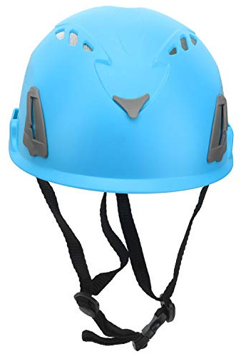 Kletterhelm, Outdoor-Helm, GUB D8 Kletterhelm, Outdoor-Sicherheitskopfschutz, Verstellbarer Helm mit 12 Belüftungsöffnungen, Kopfschutz PP EPP Kletterhelm für Erwachsene, Wandern, Klettern(Blau)