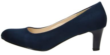 Fitters Damen Pumps Aurelia in Farbe Navy MF, Damenschuhe in Übergröße - große Damenschuhe, Aurelia 44 EU Navy MF
