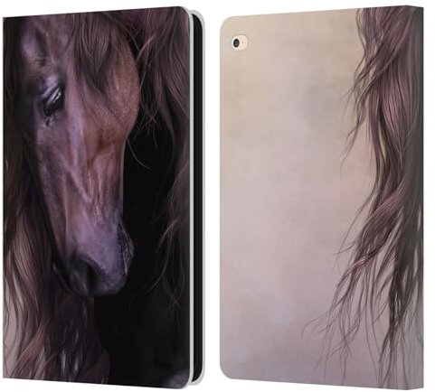 Head Case Designs Licenza Ufficiale Laurie Prindle Equus Stallone Occidentale Custodia Portafoglio in Pelle Compatibile con Apple iPad Air 2 (2014)