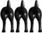 Lot de 6 crochets muraux pour queue de chien - Avec crochet autocollant - Sans trou - Pour entrée, salon, chambre à coucher, salle de bain