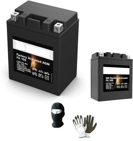 KOMPATIBEL MIT Ducati F3 400 pro Jahr 1986 al 1987 YB14L-A2 Batterie 12 Volt 14 AH Ampere BEREITS LIEFERBAR Batterie LADEGERÄT 136X91X168MM