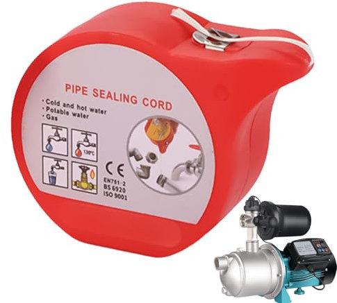 Pipe Repair Tape, Anti-Leak Thread Sealing Cord, Professional Pipe Sealing Cord, High-Temperature Resistant Tape, Water Hose Leak Fix, Durable Pipe Repair Solution, Thread Sealing Tape for Plumbing,