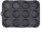 Plaque de cuisson antiadhésive en silicone à 12 cavités pour hamburger et pain