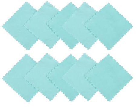 Nishiyuenyi 10 Paños para Pulir Joyas Y Limpiar Plata.