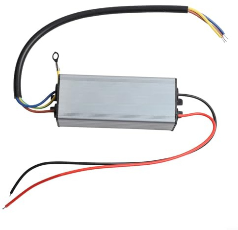 Jonikuper Fuente de alimentación LED impermeable de 50 W, 1500 mA, corriente constante, IP65, transformador de controlador de carcasa de aluminio para luz de calle, luz de inundación alta (SKU)