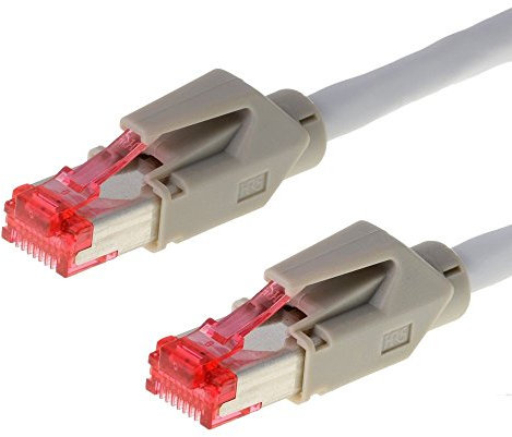Rotronic Draka Patchkabel Patchkabel Kat6 S - STP grau 10.0 m UC600 MHz