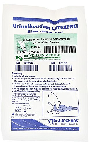 Urinalkondom latexfrei 36mm selbsthaftend, 1 St. Kondome