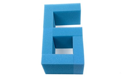 LTWHOME Rauh Filterschwamm Aquarium Passend für Juwel Jumbo/BioFlow 8.0 / XL(6 Stück)