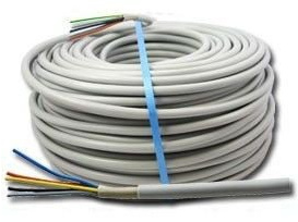 Mantelleitung grau NYM-J 3x2,5 Ring 50m