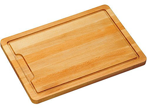 Kesper 85101 Tranchierbrett, Buche, braun, 40 x 28 x 2 cm
