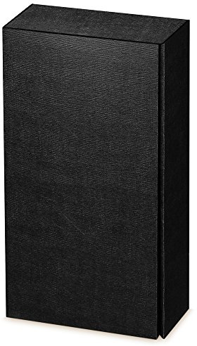 10 Stück Weinkarton, Weinverpackung, Flaschenkarton Fineline Black (schwarz) für Zwei Flaschen Wein/Sekt