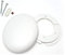 Lampen Abzweigdosen, Verteilerdose, weiß Ø 130, superflach mit Montageset Globe Warehouse®