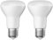ledscom.de 2 Stück E27 LED Leuchtmittel, R63, warmweiß (2700 K), 8 W, 750lm, matt