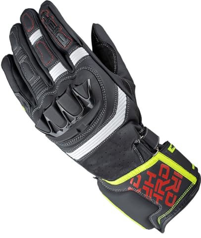 Held Revel 3.0 Lederhandschuh lang – Motorrad Schutz – Ziegenleder – Schwarz