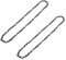 ChgImposs 12Inch Chainsaw Chain 3/8 Pitch Saw Chain 45 Drive Link Elettrico Motosega Parti Lame Motosega