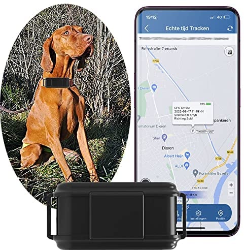 TKMARS 4G GPS Tracker Mini-GPS-Tracker 60 Tage Standby Bei Bis zu 30 Tagen Normaler Nutzung,Wasserdicht mit Mehreren Alarmen und Starkem Magneten