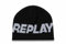 Replay Damen Mütze Wintermütze, Grey Melange + Black 1115 (Mehrfarbig), Onesize