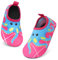 Zapatos de Agua para Niños Escarpines para Niño y Niña Zapatos de Playa Descalzos Antideslizantes Zapatos de Natación para Piscina de Playa, Rosa - Pulpo, 22/23 EU
