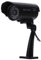 OSALADI 2pcs High Simulation Camera Fake Cctv Camera Outdoor Monitor Waterproof Solar Panel or Battery Operated