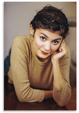 The Actress Audrey Tautou Poster (48) Print Photo Art Painting Canvas Poster Home Modern Decor Poste