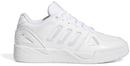 adidas Midcity Low Shoes Basketball-Schuhe, Cloud White/Cloud White/Grey one, 40 EU