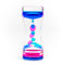 THE TWIDDLERS - Minuteur sensoriel à Mouvement Liquide Rose et Bleu, sablier, 14 cm Jouet sensoriel calmant pour autisme, soulagement du Stress, Relaxation, TDAH, Parfait pour remplir Les Bas de Noël