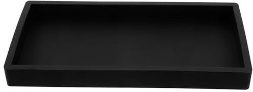 ANDRESLAD Waschtischtablett Aus Silikon Kosmetiktablett Für Badezimmer Parfümtablett Seifentablett Organisationshilfe