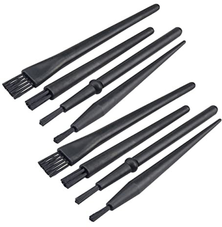 JECOMPRIS Static Brush Cleaning Brush Set for Electronics Repair Cleaning Tools Bristle Crevice Design for Dust Removal Components