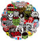 HhBdy Rock and Roll Music Stickers,200Pcs Laptop Stickers Waterproof Vinyl Decals for Water Bottle Laptop Guitar Luggage Skateboard Manga Gifts for Teens Girls Boys