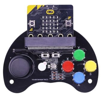 Feeuid Robot Auto Fernbedienung Spiel Joystick Microbit V2 Joystick Breakout Erweiterungsplatine für Kinder