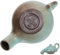 Hemobllo Pot Terre Cuite Pot de Fontaine de Paysage Pot Cascade pour intérieur Grand décor d'aquarium Pot de Fontaine pour l'intérieur décoration intérieure céramique Ciel Bleu