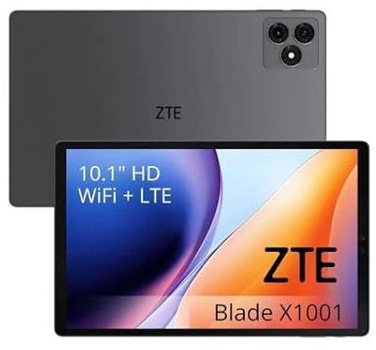ZTE Tablet Tab Blade X1001W 10.1'- 4GB- 128GB- Octacore- Gris- Incluye Teclado y Stylus Pen