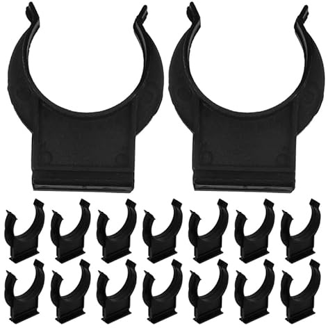 OATIPHO 30 Pack Kitchen Kick Board Plinth Clips Plinth Clips for Cabinet Legs 1.65 X 1.38 X 0.39 in Panel Trims Fasteners Tool-Free Installation Smooth Cabinet Finish