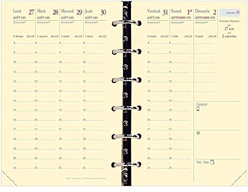 QUO VADIS - QUO VADIS Recharge d'organiseur 2015 pour Timer 14