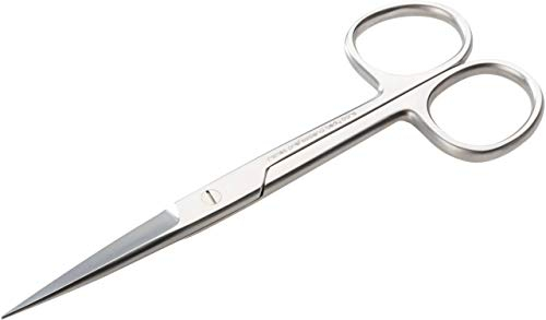 REMOS Haushaltsschere, Universalschere, spitz, gerade Schneide, 12 cm, Edelstahl