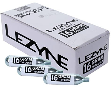 Lezyne 16G Threaded CO2 Cartridge - Box of 30