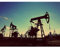 Wee Blue Coo Photography Composition Oil Pump Industry Gas Silhouette Art Print Poster Wall Decor Kunstdruck Poster Wand-Dekor-12X16 Zoll