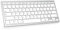 OMOTON Clavier pour iPad, Clavier Bluetooth pour iPad Pro 13/11/12.9/ Pad 10.9/10.2/ Pad 9/8/7/6/5/ Air 5/4/3 /Mini 6/5 et iPhone, Clavier sans Fil AZERTY pour iOS, Argenté