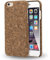 NALIA Kork Hülle kompatibel mit iPhone 6 6S, Natur-Holz Look Handyhülle Handy-Tasche Dünnes Ultra-Slim Hardcase Schutz Etui Backcover Bumper Cover Case Schutzhülle, Designs:Dark Cork
