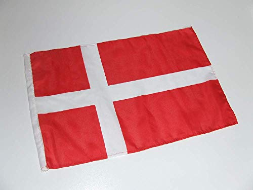 generisch Dänemark Fahne/Flagge 30x45 cm mit Hohlsaum