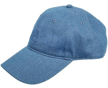 bugatti Baseballkappe im Jeans Look - gesticktes Logo - One Size mit verstellbarem Tri-Glide-Verschluss